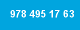 978 495 17 63